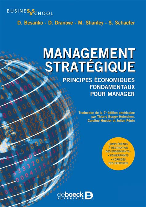 Management stratégique : Principes économiques fondamentaux pour manager